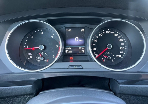 Volkswagen Tiguan cena 86900 przebieg: 91210, rok produkcji 2017 z Wschowa małe 742
